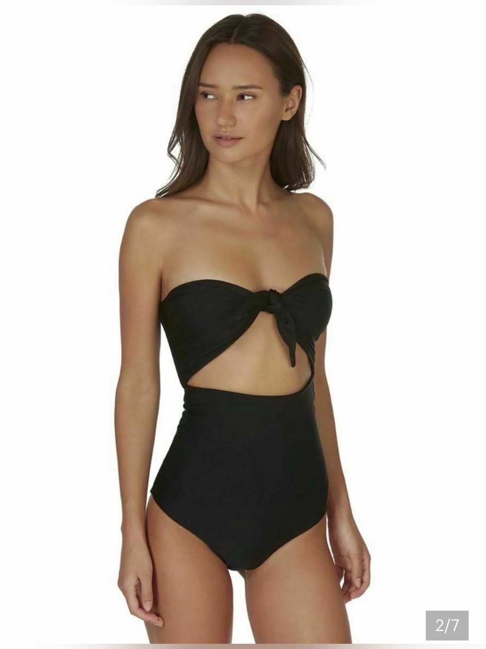 Mikoh Lana one piece bandeau swimsuit